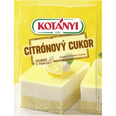 Citrónový cukor