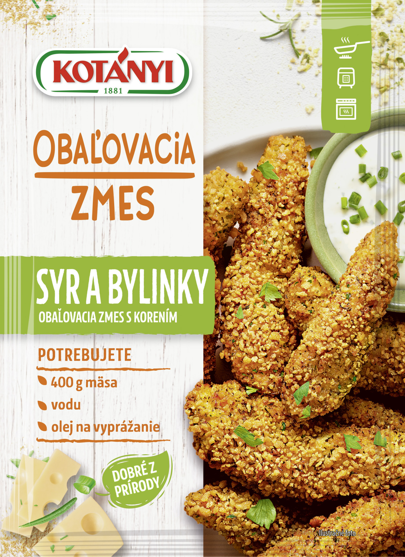 Obaľovacia zmes CESNAK (Kópia)