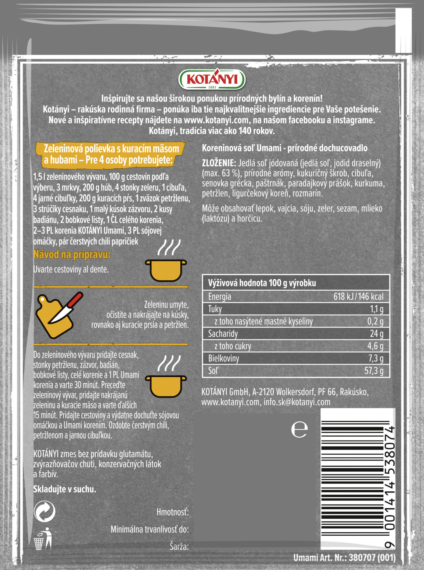 Umami – prírodné dochucovadlo